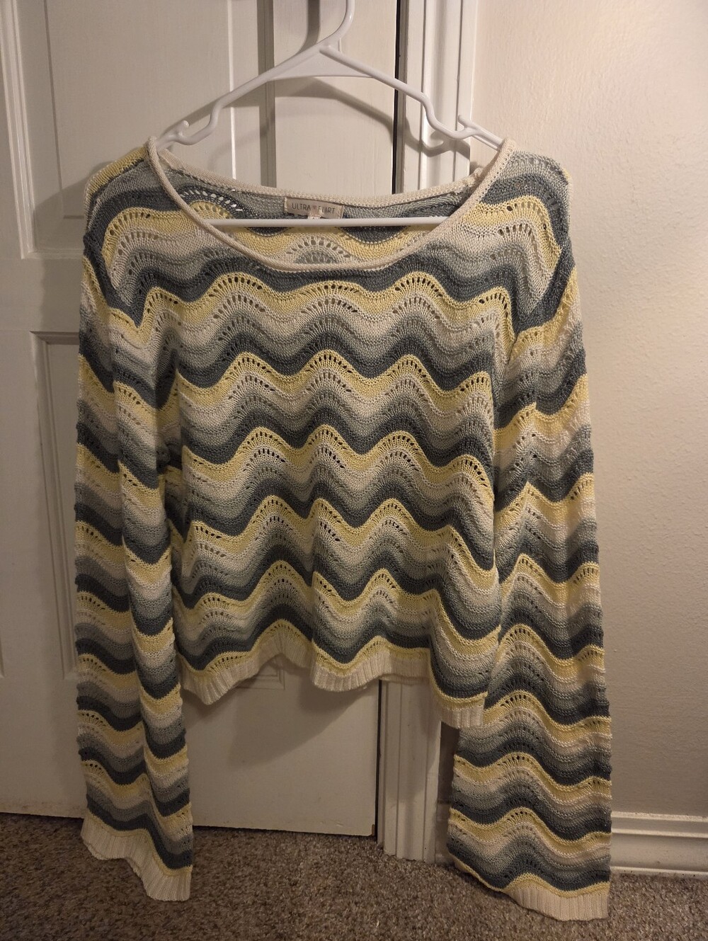 Crochet Knit Sweater
